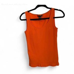 Ralph Lauren Vibrant Orange Tank Top